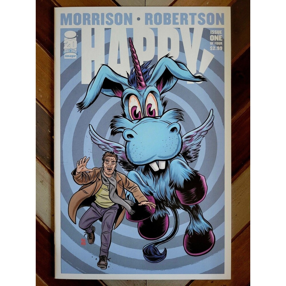 Happy #1 Allred Variant! First Issue, 1st Print! Grant Morrison (Image 2012) VF+